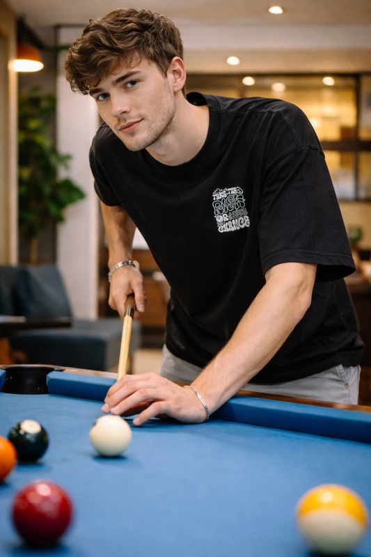Take The Risk Classic T-Shirt- NOIR